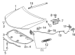 Toyota Camry Hood Cable Diagram - 53601-02020-B4