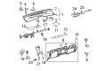 2004 Toyota Prius Glove Box Diagram - 55303-47020