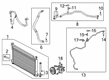 Toyota Corolla Cross A/C Condenser Diagram - 884A0-02130