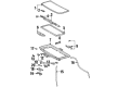 Toyota Paseo Weather Strip Diagram - 63252-16030