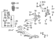 Toyota Shock and Strut Boot Diagram - 48257-32080
