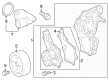 Toyota Water Pump Gasket Diagram - 16271-18010
