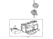 Toyota Corolla Blower Motor Resistor Diagram - 87138-12091