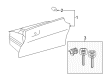 Scion tC Glove Box Diagram - 55550-21050-B0