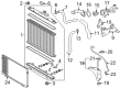 Toyota Avalon Coolant Reservoir Hose Diagram - 16261-0P030