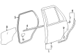 1999 Toyota 4Runner Door Seal Diagram - 62331-35011