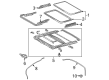 Toyota Avalon Sunroof Diagram - 63201-AA030