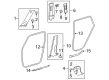 Scion Weather Strip Diagram - 62311-12240-B0