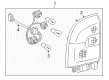 Toyota RAV4 Light Socket Diagram - 81555-42020