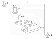 Toyota Matrix Light Socket Diagram - 81275-AA010