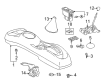 Scion Automatic Transmission Shift Levers Diagram - 33530-52080