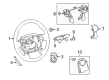 2012 Toyota Camry Steering Column Cover Diagram - 45187-06140-C0