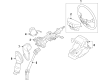 Toyota Prius Prime Steering Column Diagram - 4520A-47061