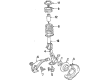 Toyota Tercel Shock And Strut Mount Diagram - 48609-16090