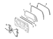 Toyota Power Window Switch Diagram - 84810-0C020
