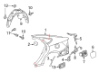 Toyota Avalon Fuel Door Diagram - 77350-07010