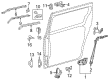 Toyota Sienna Door Hinge Diagram - 68390-08041