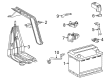 Toyota Battery Tray Diagram - 74440-0E010
