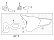 Toyota RAV4 Light Socket Diagram - 81275-12501