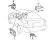 Toyota Tercel Air Bag Control Module Diagram - 89170-16050