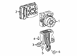 Toyota GR Supra ABS Control Module Diagram - 44050-WAA12