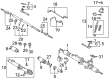 Toyota Sequoia Power Steering Control Valve Diagram - 44210-0C020