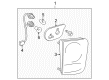 Toyota Sequoia Light Socket Diagram - 81585-0C020