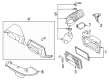 Toyota GR86 Air Intake Coupling Diagram - SU003-10479
