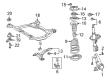 Toyota Shock and Strut Boot Diagram - 48157-08010