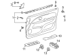 2002 Toyota 4Runner Armrest Diagram - 74232-35190