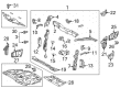 Scion Radiator Support Diagram - 53204-12060