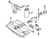 Toyota EGR Valve Diagram - 25620-16180