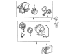Toyota Van Heater Core Diagram - 87107-28120