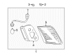 Toyota Camry Back Up Light Diagram - 81590-06240