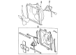 Toyota Corolla Fan Shroud Diagram - 16711-15191