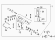Toyota 4Runner Rack and Pinion Boot Diagram - 45535-35030