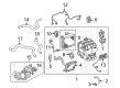 Toyota Water Pump Diagram - 87200-33010