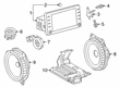 Toyota Corolla Car Speakers Diagram - 86160-0WT80