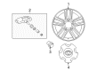Toyota Land Cruiser Wheel Cover Diagram - 4260B-60260