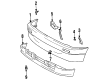 Toyota T100 Air Deflector Diagram - 53911-34010