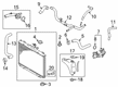 Toyota Camry Coolant Reservoir Hose Diagram - 16264-0P020