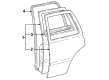1994 Toyota 4Runner Door Seal Diagram - 67871-35020