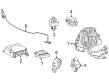 Toyota bZ4X Air Bag Sensor Diagram - 8983A-52011