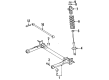 Toyota Tercel Shock And Strut Mount Diagram - 48750-16100