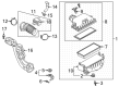 Toyota RAV4 Air Filter Box Diagram - 17700-25101