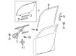 Scion xB Window Run Diagram - 68151-12280