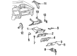 Toyota Previa Glove Box Diagram - 55552-28020