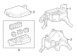 Toyota Crown Relay Block Diagram - 82740-78050