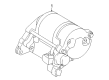 Toyota Starter Motor Diagram - 28100-75141