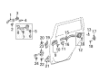 Scion Door Lock Actuator Diagram - 69060-06100